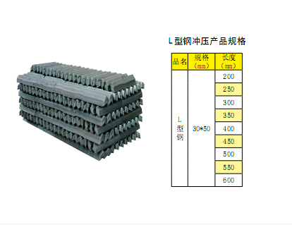 L型鋼沖壓產品
